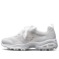 (WMNS) Skechers D'lites 1.0 GS White 66666196-WHT