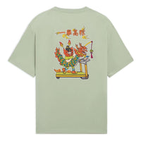 Li-Ning Cartoon Graphic T-shirt 'Green' AHSS367-5