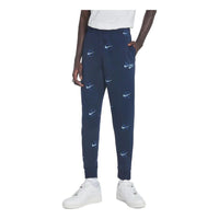 Nike NSW All-Over Print Club Fleece Joggers 'Blue' DV9611-451
