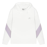 (WMNS) New Balance Sportswear Hoodie 'White Purple' 5CC39342-IV