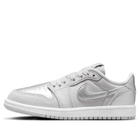 (PS) Air Jordan 1 Low OG 'Metallic Silver' FQ5436-002