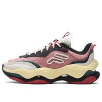 (WMNS) FILA FUSION CHEESE Sneakers 'Pink White Red' T12W331101FBW