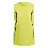 (WMNS) adidas Stella McCartney Truepace Tank Top 'Yellow' HG6863