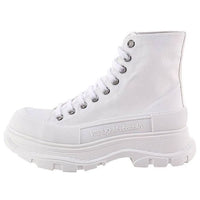 (WMNS) Alexander McQueen Tread Slick Boots 'White' 697080W4MV29000