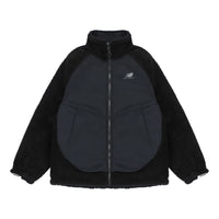 New Balance Sports Warm Reversible Jacket 'White Black' 6DC39703-BK