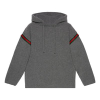 Gucci Wool Cashmere Sweater With Hood 'Grey' 758112-XKDH3-1160