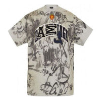 Balenciaga Skater Graffiti T-Shirt 'Heather Grey' 739028TOVA71300