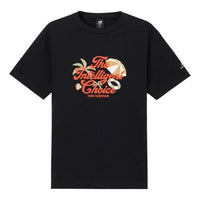 New Balance Athletics Casual Tee 'Black Orange' AMT32366-BK