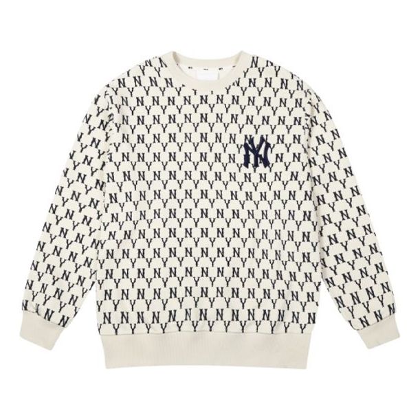 MLB New York Yankees Retro Round Neck Unisex White 31MTM2041-50I