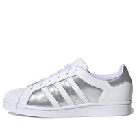 (WMNS) adidas Superstar 'White Silver Metallic' FX6048
