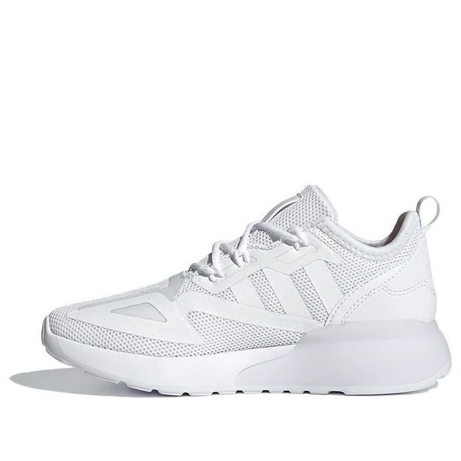 (GS) adidas ZX 2K J 'Triple White' GY2684