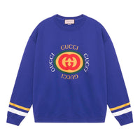 Gucci Cotton Sweatshirt 'Blue' 747809-XJFL8-4120