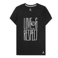 Air Jordan 13 Peach and Love T-Shirt 'Black' AQ4891-010