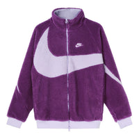 Nike Big Swoosh Reversible Boa Jacket (Asia Sizing) 'Purple' BQ6546-570