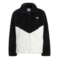 adidas Originals Furry Jackets 'Black White' IN0981