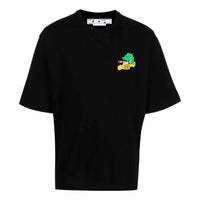 Off-White SS23 Brush Arrows Logo Print Tee OMAA120S23JER0011084