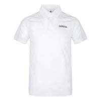 adidas Sports Training Short Sleeve Polo Shirt White DT3049