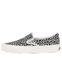 Vans COMME des GARCONS x OG Classic Slip-On 'CDG Print - Blanc De Blanc' VN0A32QNUY6
