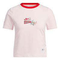 (WMNS) adidas originals x Disney Dumbo T-Shirt 'Pink' IN1059
