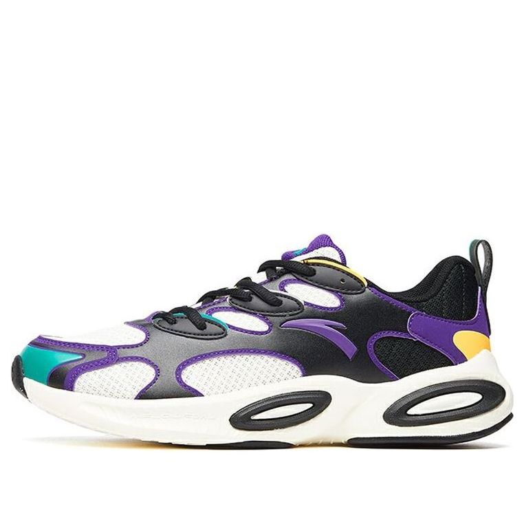 ANTA Run Collection 'White Black Purple' 112025591-1