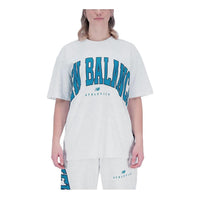 New Balance Athletics Warped Classics Short Sleeve T-Shirt 'Sea Salt Heather' UT31551-SAH