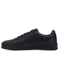 (WMNS) PUMA Carina Leather 'Black Gold' 370325-08