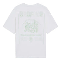 Li-Ning BadFive Graphic Loose Fit T-shirt 'White' AHSS733-1