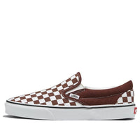 Vans Classic Slip-On 'Color Theory Checkerboard - Bitter Chocolate' VN000BVZ7YO