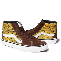 Vans Supreme x SK8-HI Pro 'Diamond Plate Brown' VN0A45JDTEE