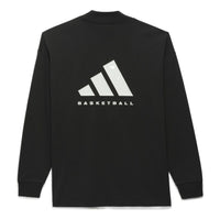 adidas Basketball Long-Sleeve Top 'Black' IJ5554