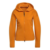 (WMNS) adidas ZNE Sportswear Hoodie Asia Sizing 'Orange' H34467