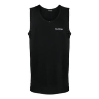 Balenciaga Loose Tank Top 'Black' 697880TMVM31070