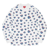 Supreme Interstate Waffle Thermal 'White Blue Red' SUP-FW20-245