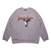 Drew House Hummingbirds Crewneck Sweatshirt 'Heather Grey' DR-FW22-450