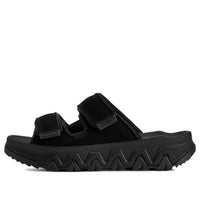 (WMNS) UGG CapTrail Strap Slide 'Black' 1167497-BLK