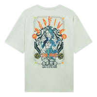 Li-Ning BadFive King Joker Graphic Loose Fit T-shirt 'Light Green' AHSS423-2
