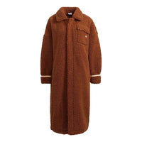 (WMNS) adidas Originals Cozy Sherpa Jackets 'Brown' HC0310