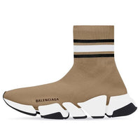 Balenciaga Speed 2.0 Sneakers 'Striped Tan' 674617W2F619119