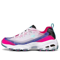 (WMNS) Skechers D'Lites 1.0 Low Top Running Shoes Red 149235-BLHP