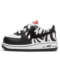 (TD) Nike Air Force 1 Low 'Zebra' CU4691-100