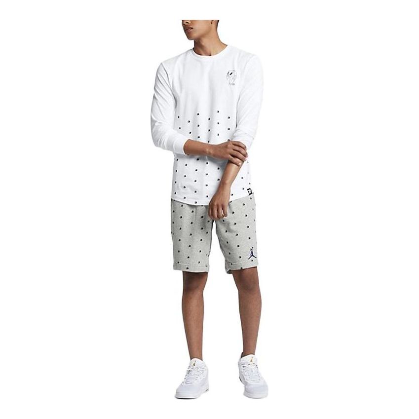 Air Jordan 11 Long Sleeve Top 'White' 819122-100