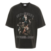 OFF-WHITE Mary Skate Short-Sleeve T-Shirt 'Black' OMAA120S24JER0061001