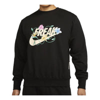 Nike Giannis Standard Issue Graphic Basketball Crew 'Black' FJ9558-010