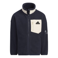 (GS) adidas City Escape Fleece Jacket 'Navy White' IY5030