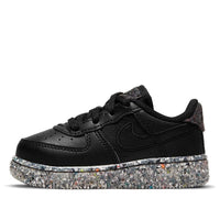(TD) Nike Air Force 1 'Recycled Wool Pack - Black' DB4587-001