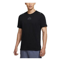 Nike Sportswear Quick Dry Knit Casual Sports Short Sleeve Black DJ7816-010