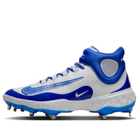 Nike Alpha Huarache Elite 4 Mid 'White Hyper Royal' FD2744-104