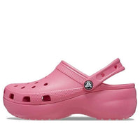 (WMNS) Crocs Classic Platform Clog 'Hyper Pink' 206750-6VZ