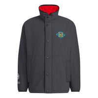 adidas Originals x Feifei Ruan Reversible Sherpa Jackets Asia Sizing 'Black Red' IX4209