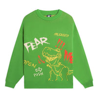 (WMNS) Li-Ning x Disney Toy Story Graphic Sweaters 'Green' AMBS198-5